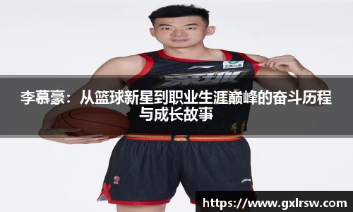 李慕豪：从篮球新星到职业生涯巅峰的奋斗历程与成长故事